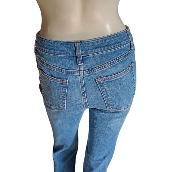 584247..... St John's Bay Straight leg Jeans Size 4P, W26" 27"Inseam 9" Rise - Picture 4 of 6